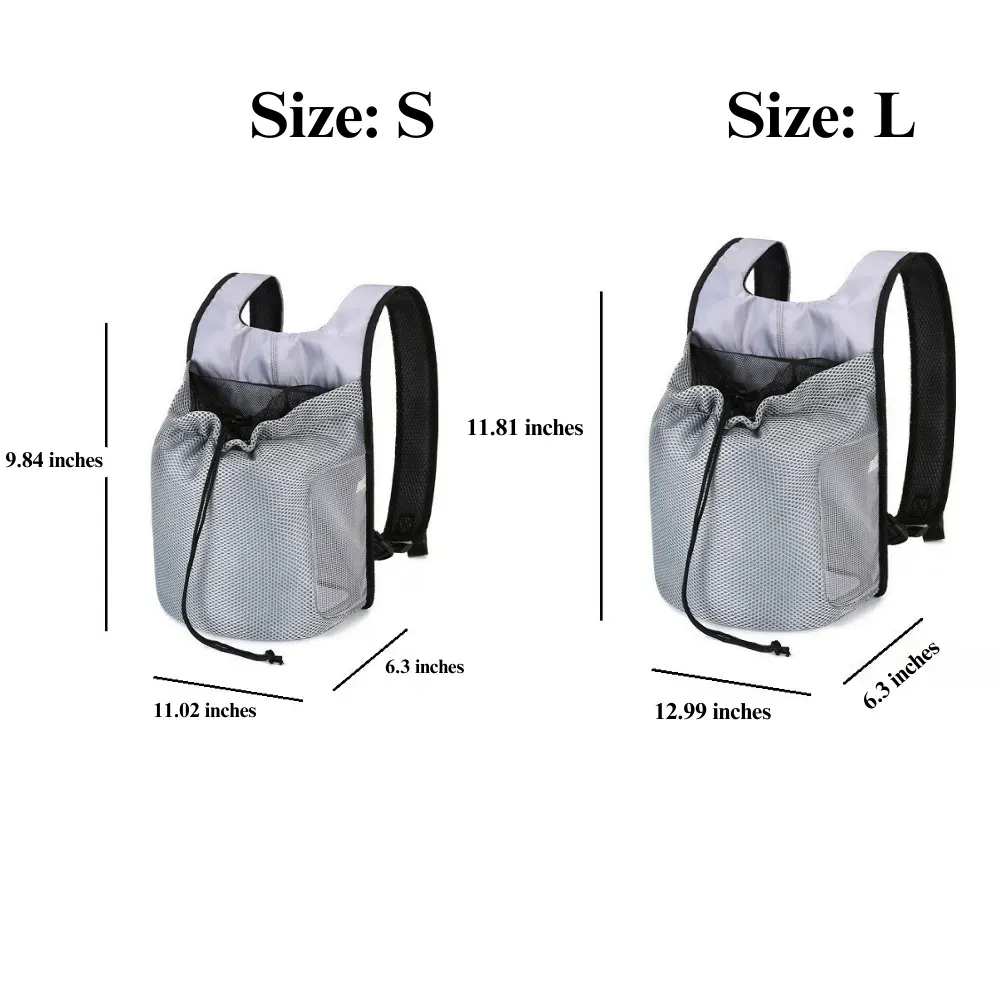 Travel Pet Carrier Dog Carrier Portable Pet Bag Dog Carrier Size Breathable Pet Carrier Backpack Front Pack