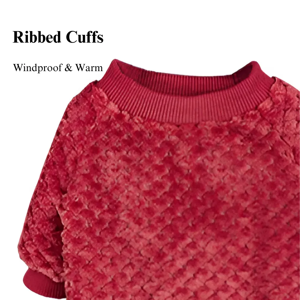 Warm Soft Coral Fleece Pet Clothes