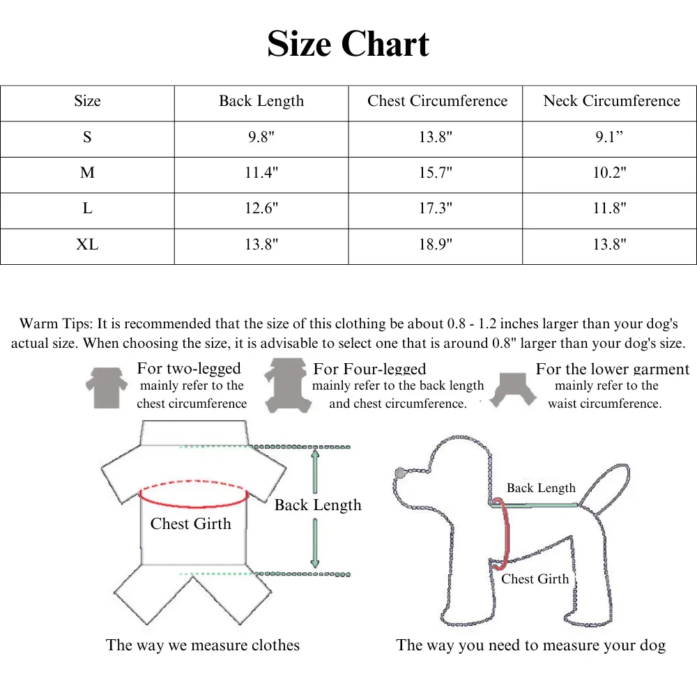 Comfortable dog clothing from China