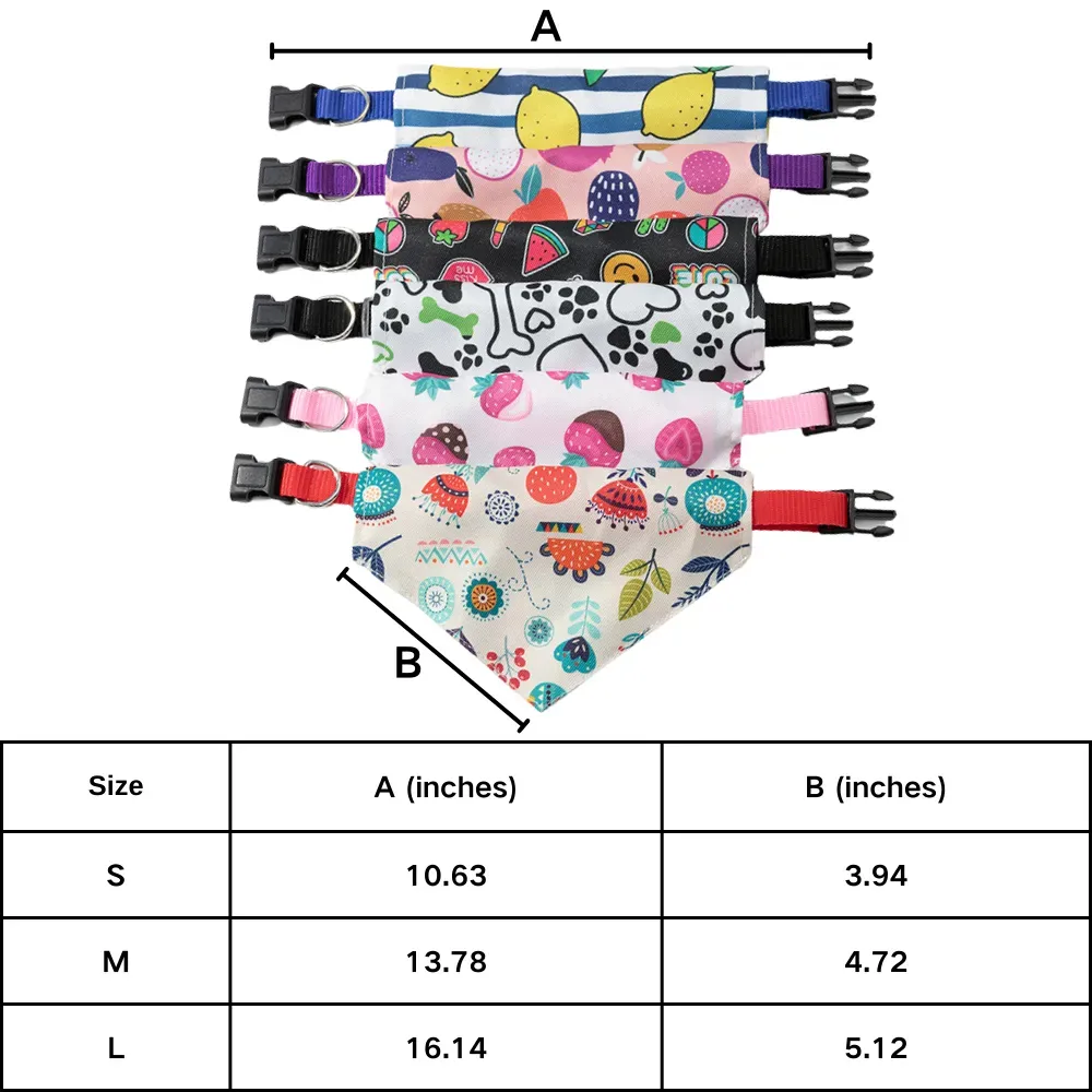 dog bandanas (1) The durable iron ring on the pet bandana allows for easy attachment of a leash or harness, adding both style and functionality to your pet’s outfit.