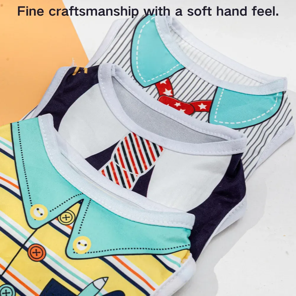 Lightweight and breathable, this pet vest is ideal for keeping pets cool and comfortable during hot weather, making it a must-have for summer.