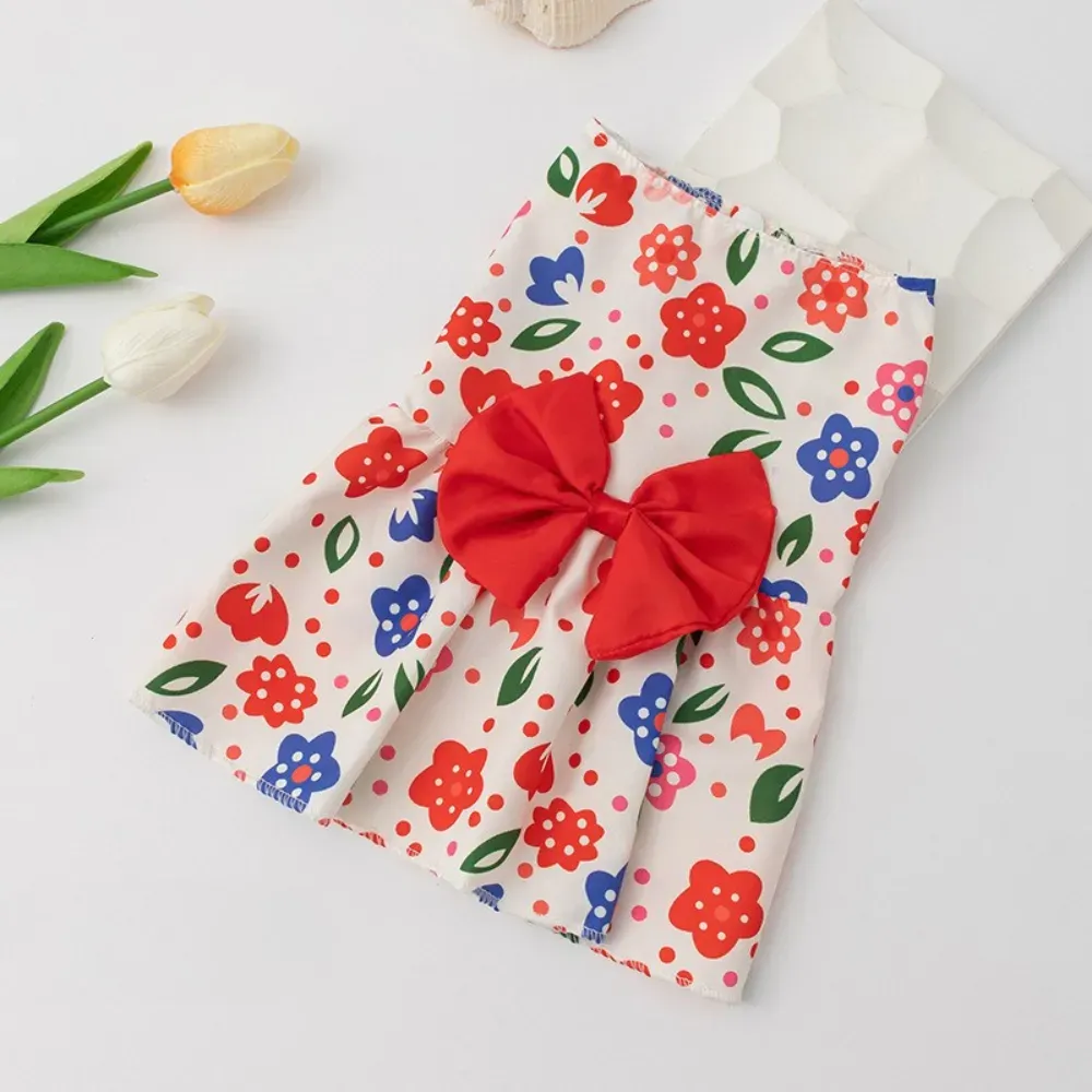 Practical Design: The dress is easy to put on and take off, making it convenient for both pets and pet owners. Its lightweight fabric ensures comfort without sacrificing style.