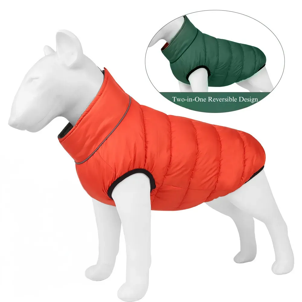 Warm Dog Jacket Orange