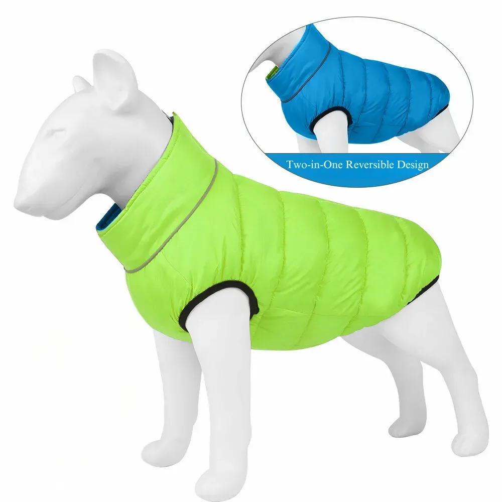 Warm Dog Jacket Green