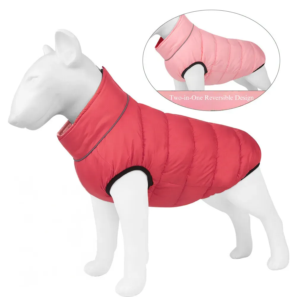 Warm Dog Jacket Pink