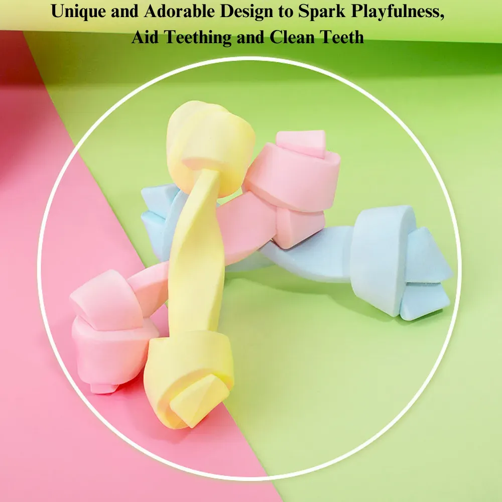 Twist chew toy for dogs