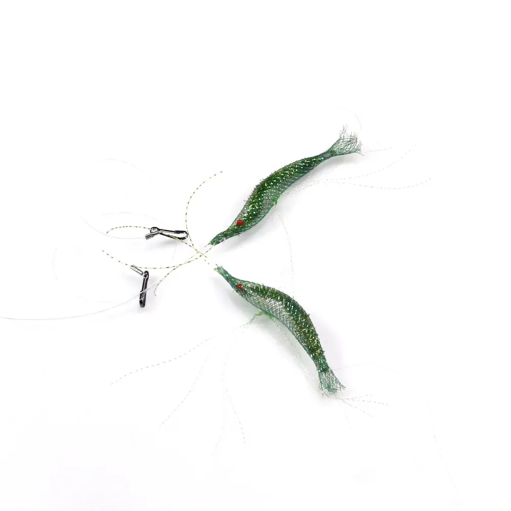 A realistic shrimp-shaped replacement head for cat wands, designed with long antennae and shiny legs to engage cats in interactive play.