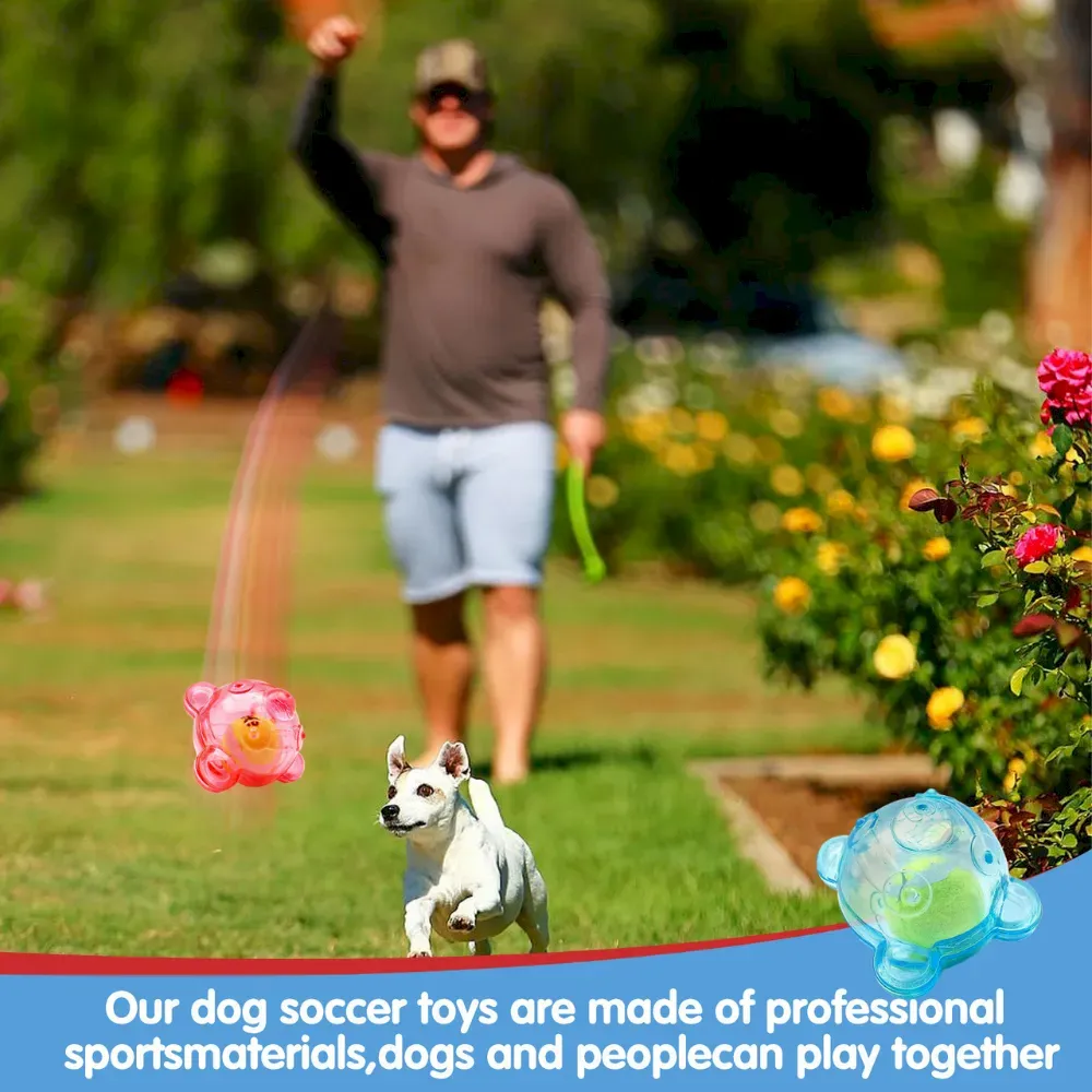 Built - In Tennis Ball Dog Toy for Large Breeds