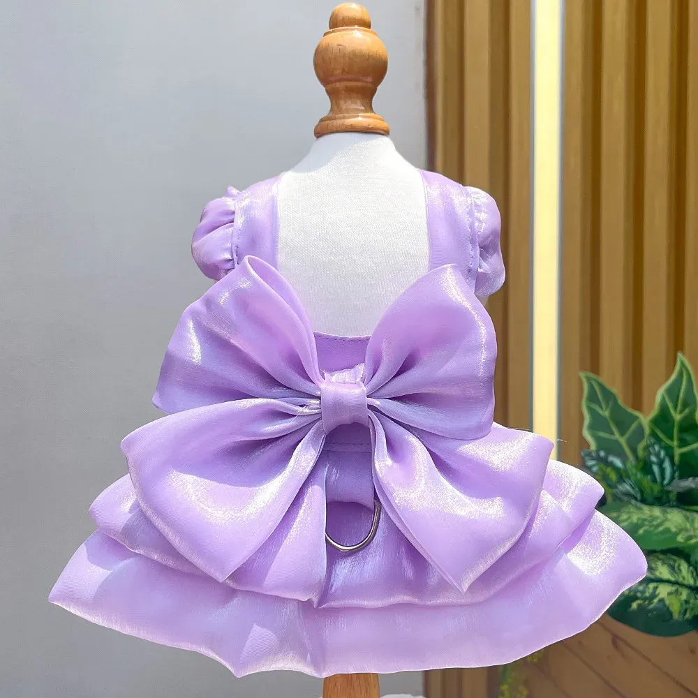 Small pet wedding dress