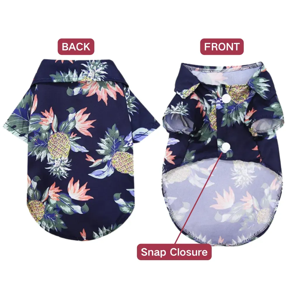 The lightweight and breathable fabric of this shirt makes it perfect for hot summer days, offering superior comfort for pets. Pet businesses can confidently stock this item for customers looking for comfortable summer clothing for their dogs.