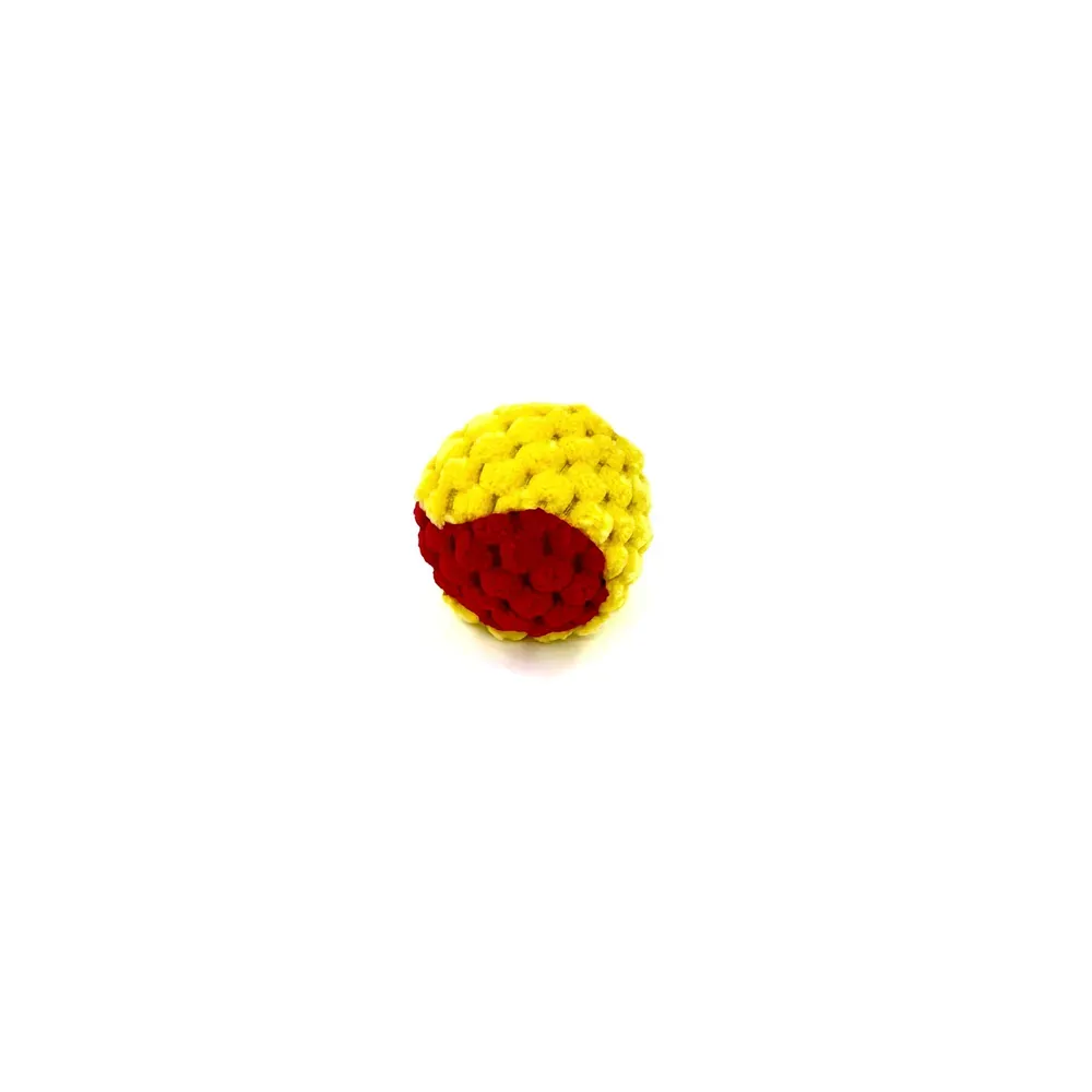 Interactive double-ball toy made with durable pineapple velvet for engaging play and healthy exercise, perfect for cat owners and businesses alike.