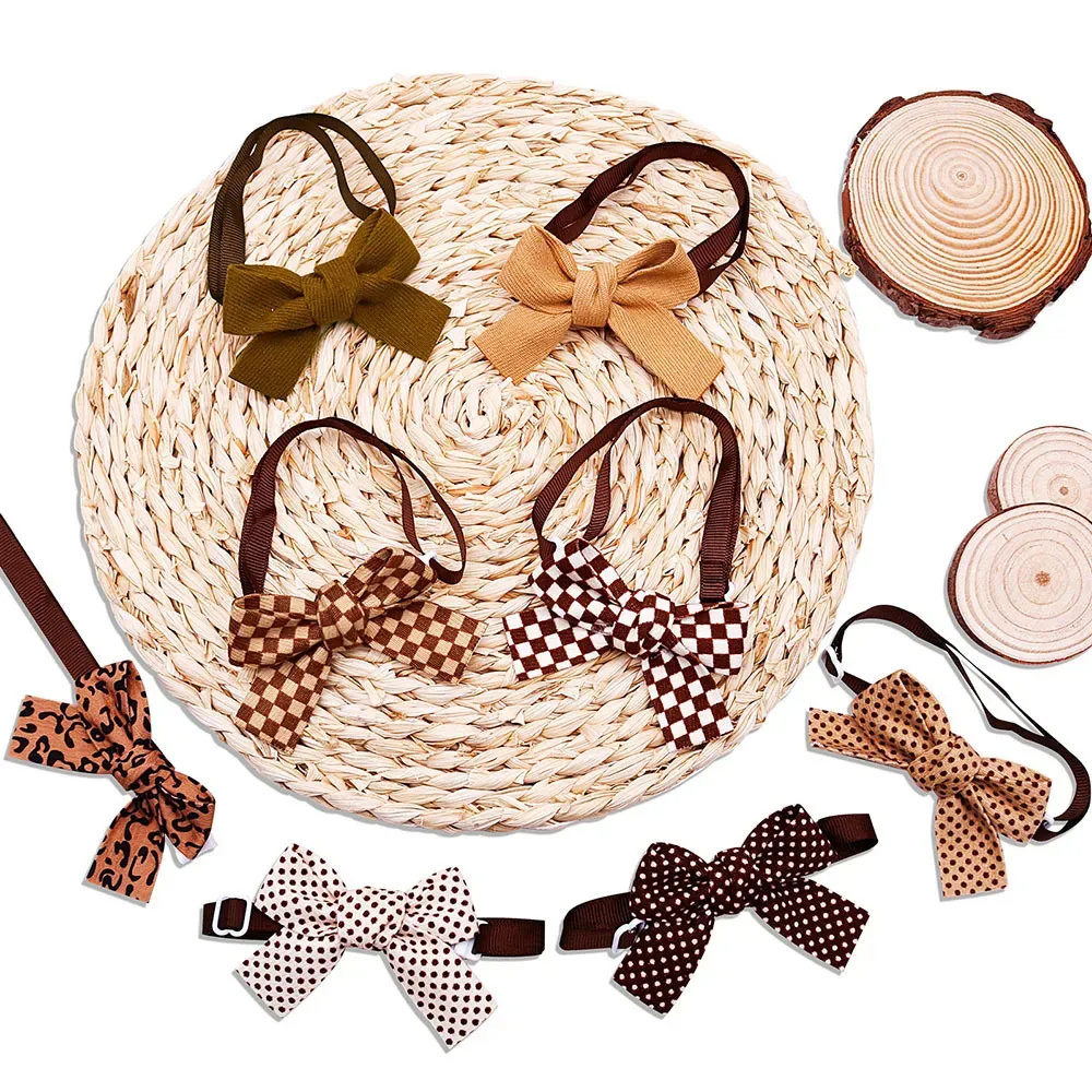 Crafted from high-quality, soft fabric, this bow tie is both durable and comfortable, ensuring that pets can wear it all day without discomfort. It’s a perfect option for pet businesses focused on offering quality, stylish accessories.