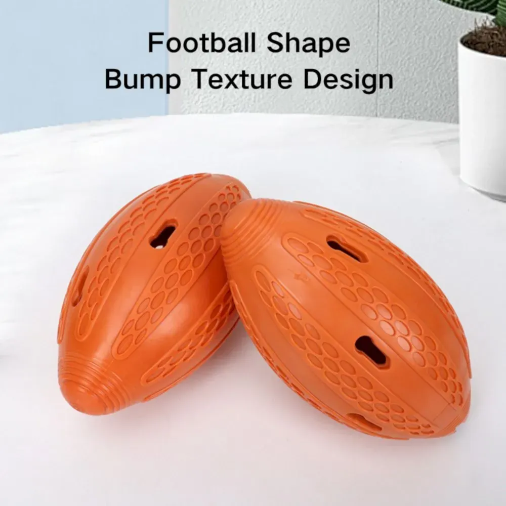 TPR puzzle Rugby Dog Toys