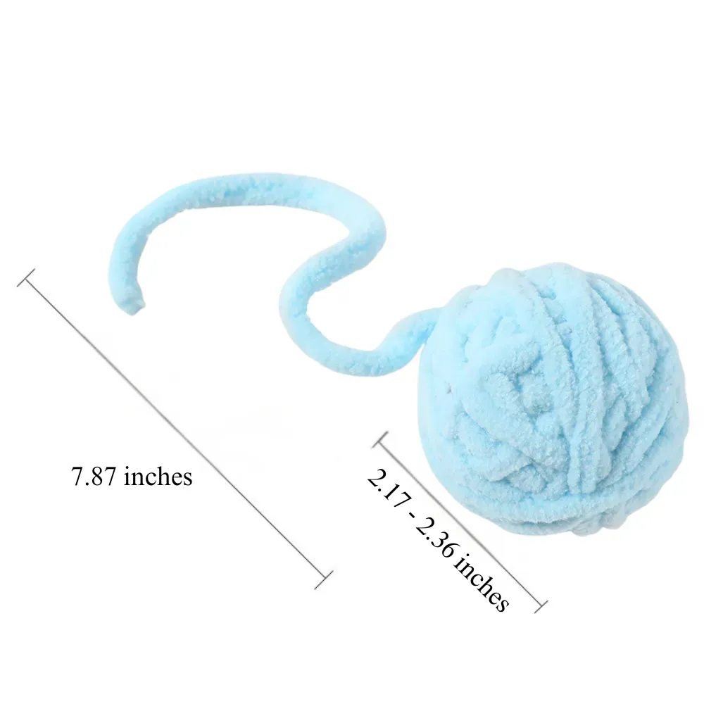 Yarn balls for cats