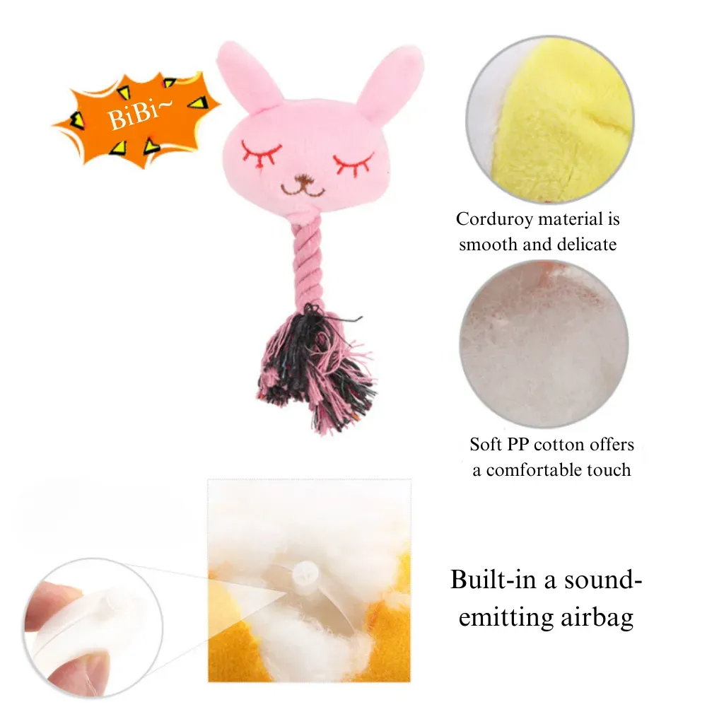 Plush chew toys