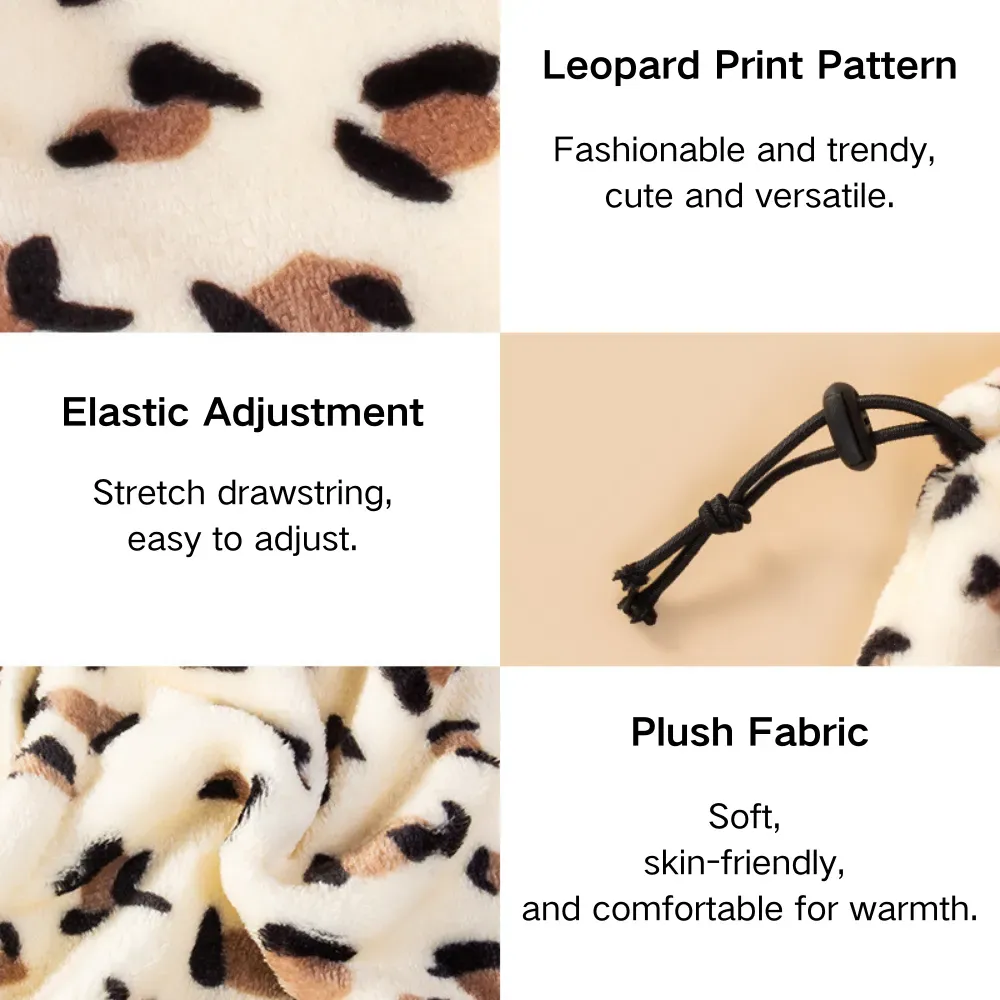 Featuring an adjustable elastic band, this holiday hat fits pets of various sizes comfortably, ensuring it stays securely in place while allowing for easy customization of the fit.