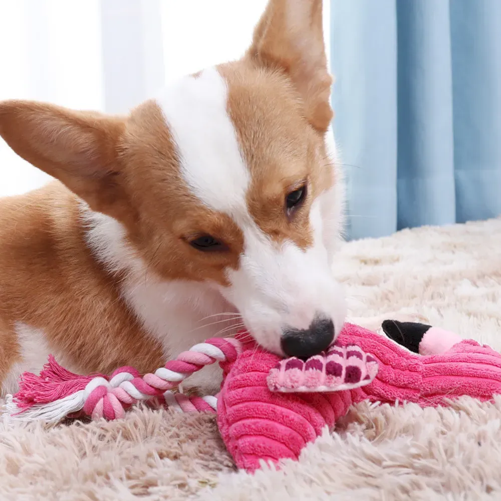 Flamingo plush toy