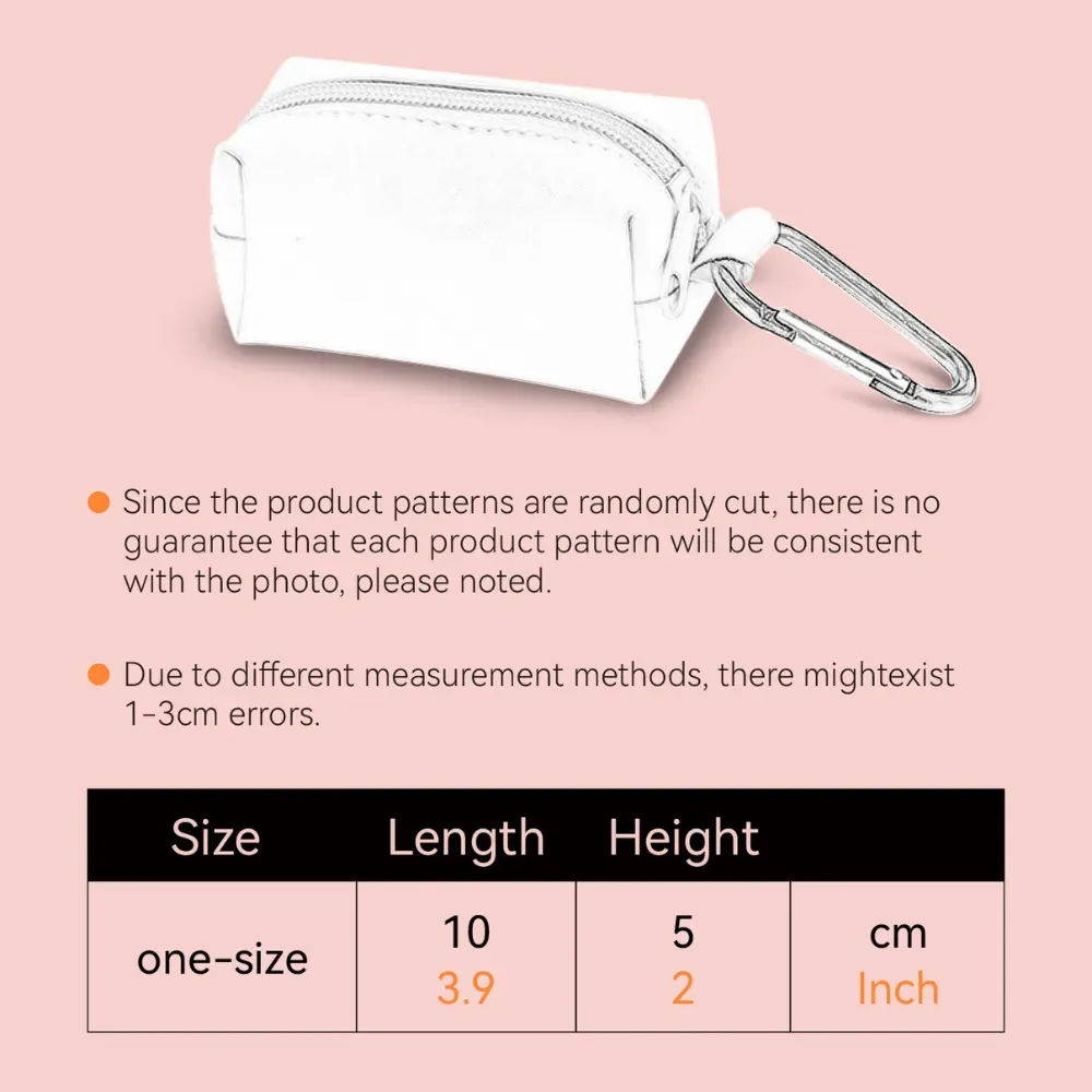 The zippered storage compartment securely holds waste bags, keeping them clean and ready to use, making this dispenser the perfect choice for pet owners who value both style and functionality.