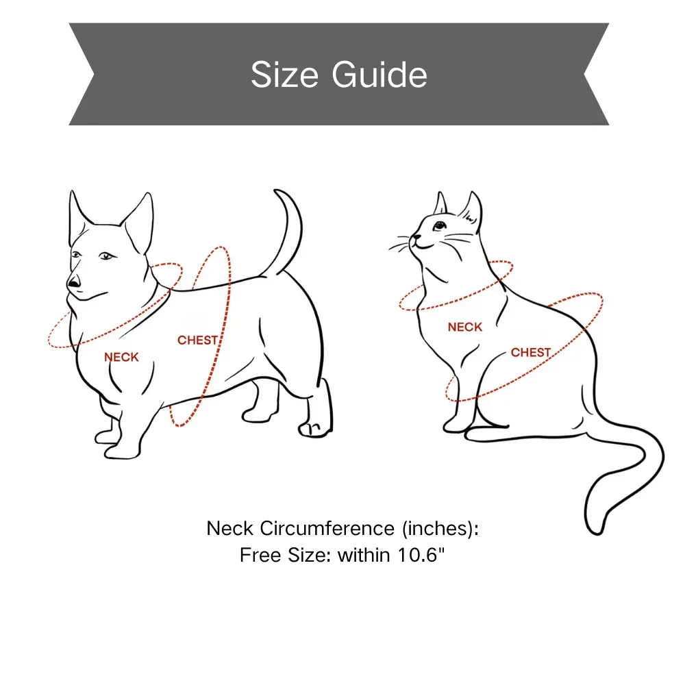 Snowflake Pattern Bow tie Pet Collar with Bell 