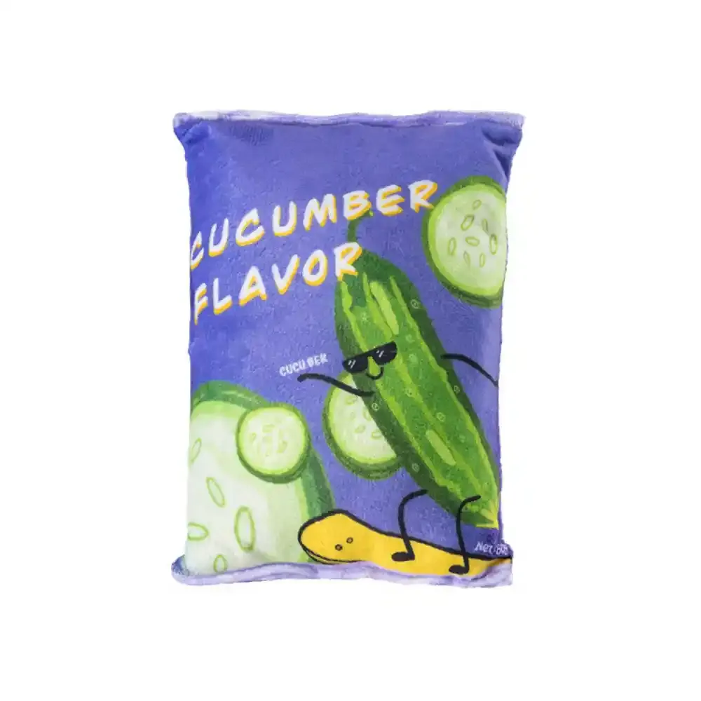 Cucumber Plush Dog Toys