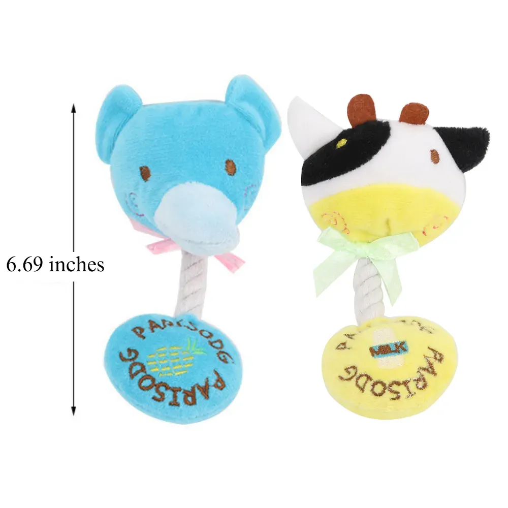 Plush animal dog toys