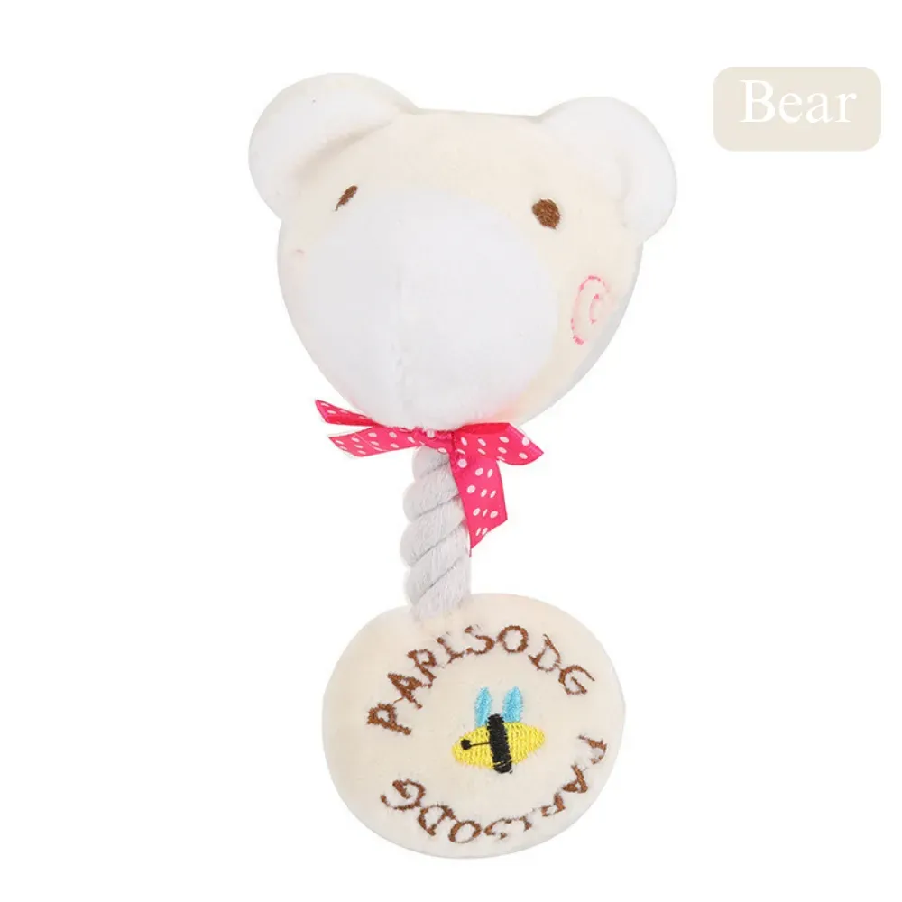 Squeaky plush toys