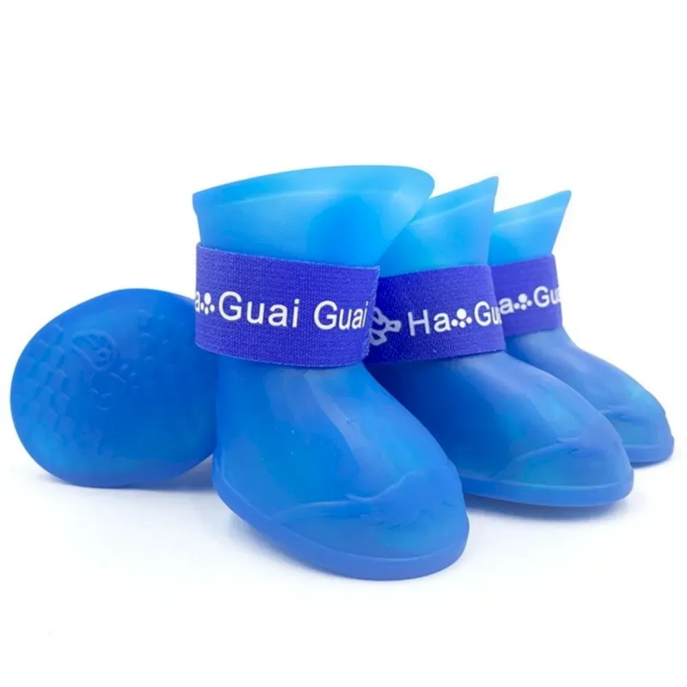 blue dogs rain shoes