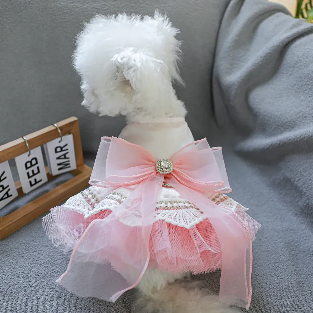 pet clothing for special occasions cute dog wedding dress