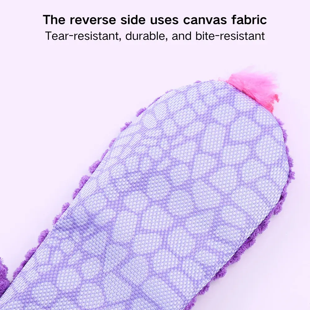 Plush dental toy for dogs, lizard &amp; shark design with crinkle paper and easy cleaning.