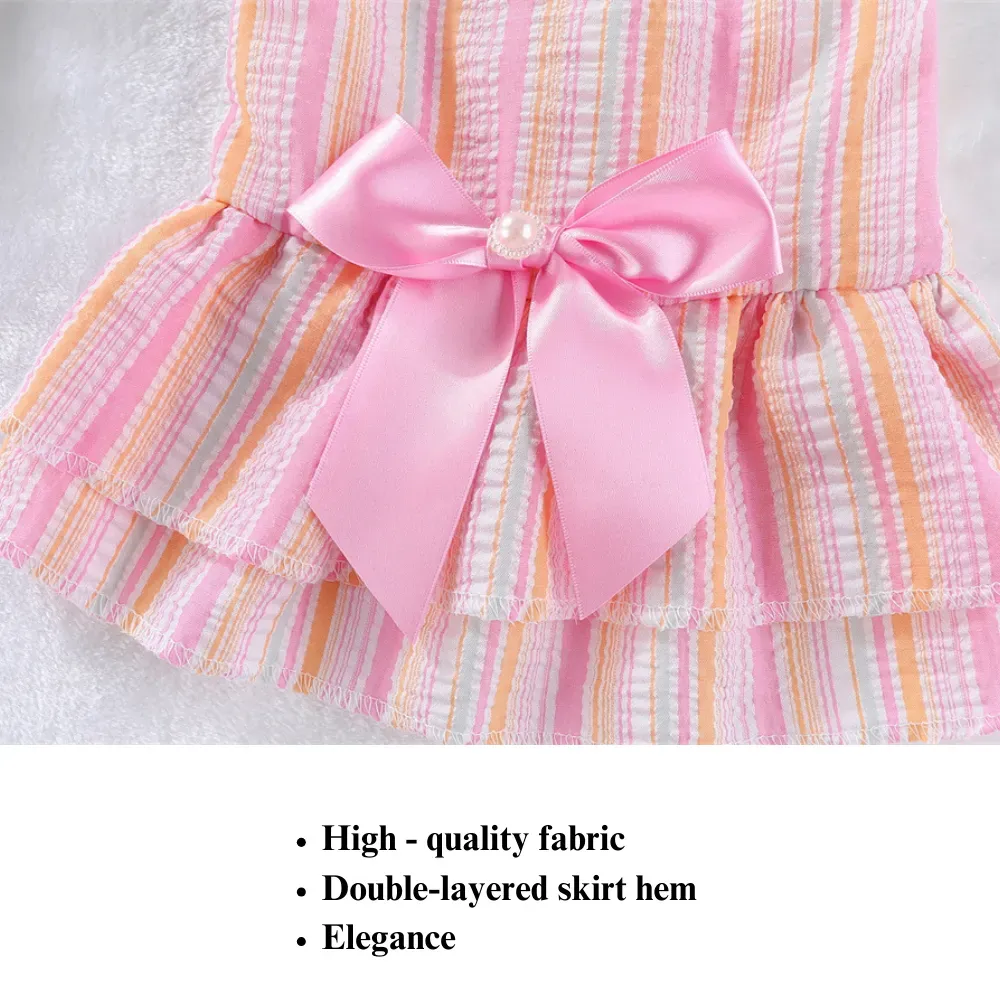 Corgi dog dress fashionable pet dress