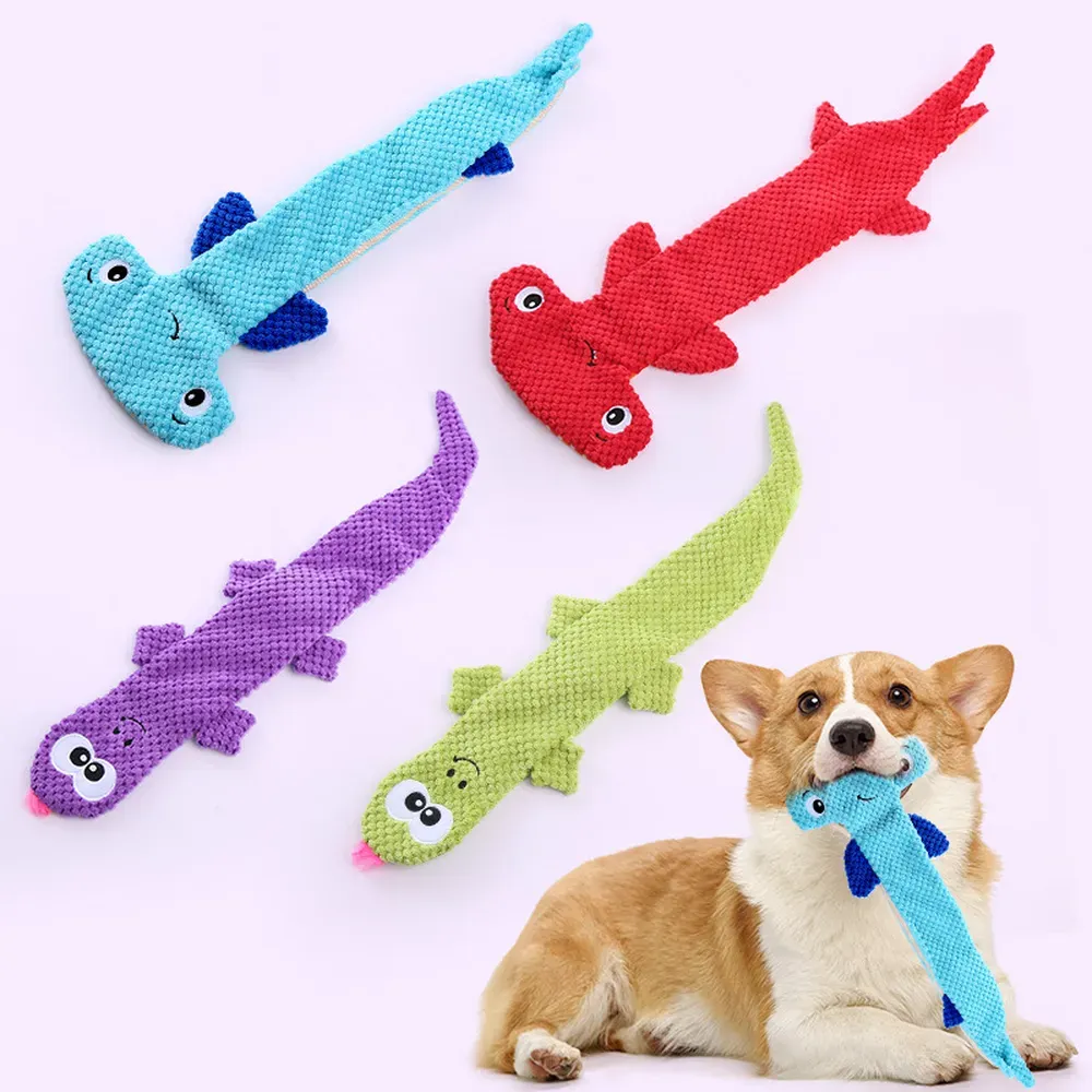 Durable Materials: Made with a sturdy canvas fabric on one side and soft corn plush on the other, this toy is both durable and gentle, offering long-lasting playtime fun for your dog.