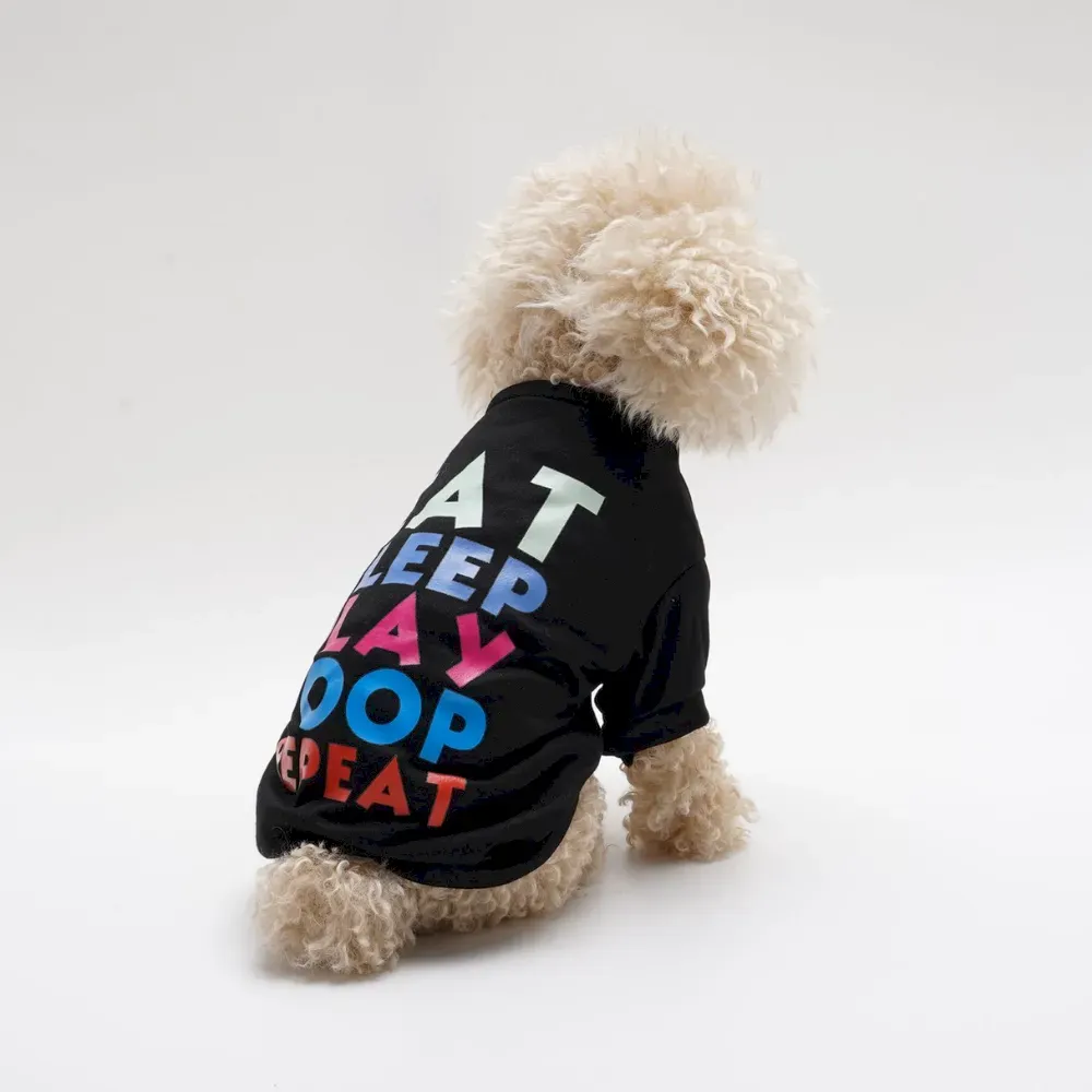 modern dog T-shirt