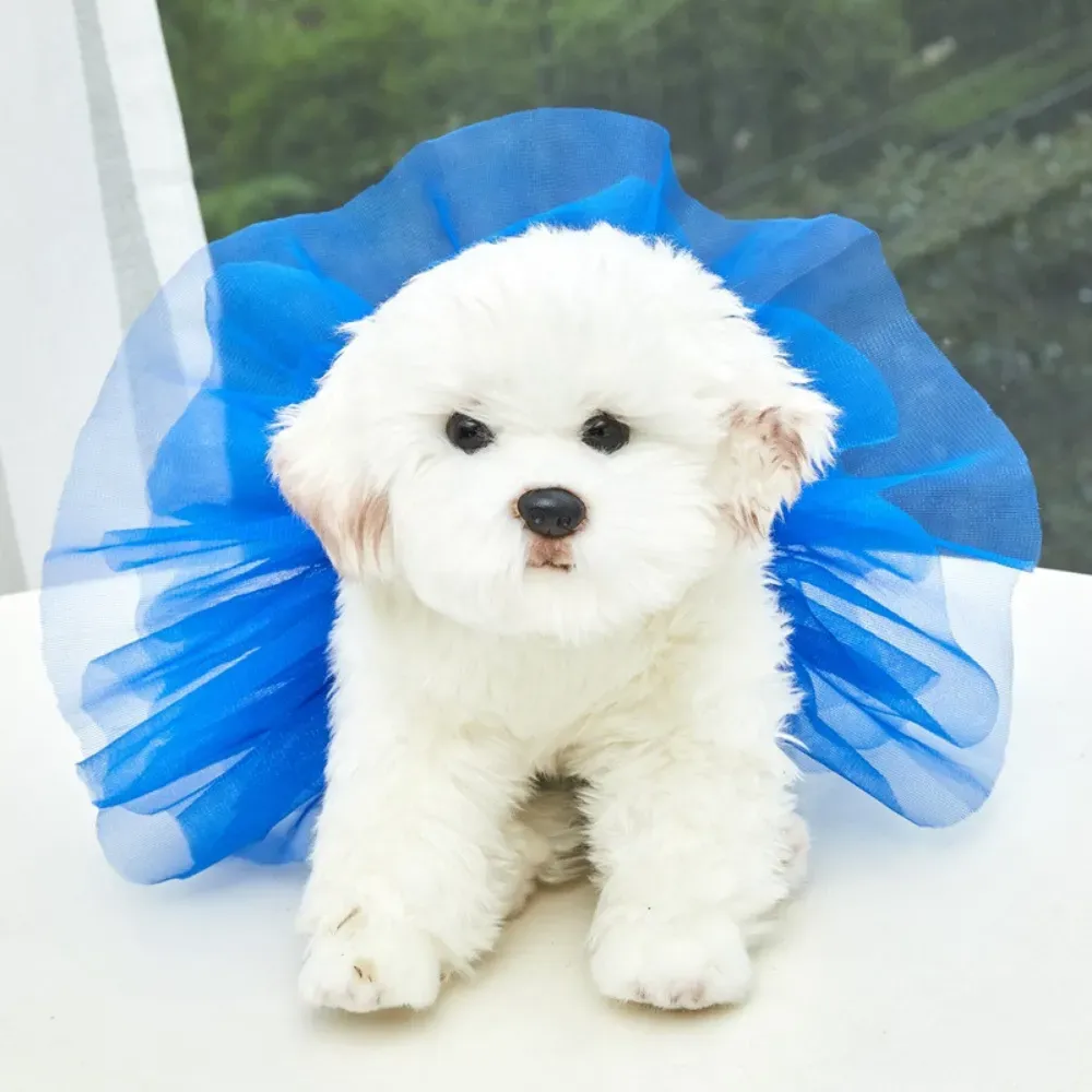 dog clothes costumes (5) This dog tutu dress features a charming and stylish design, perfect for pet boutiques looking to offer fashionable and eye-catching apparel.