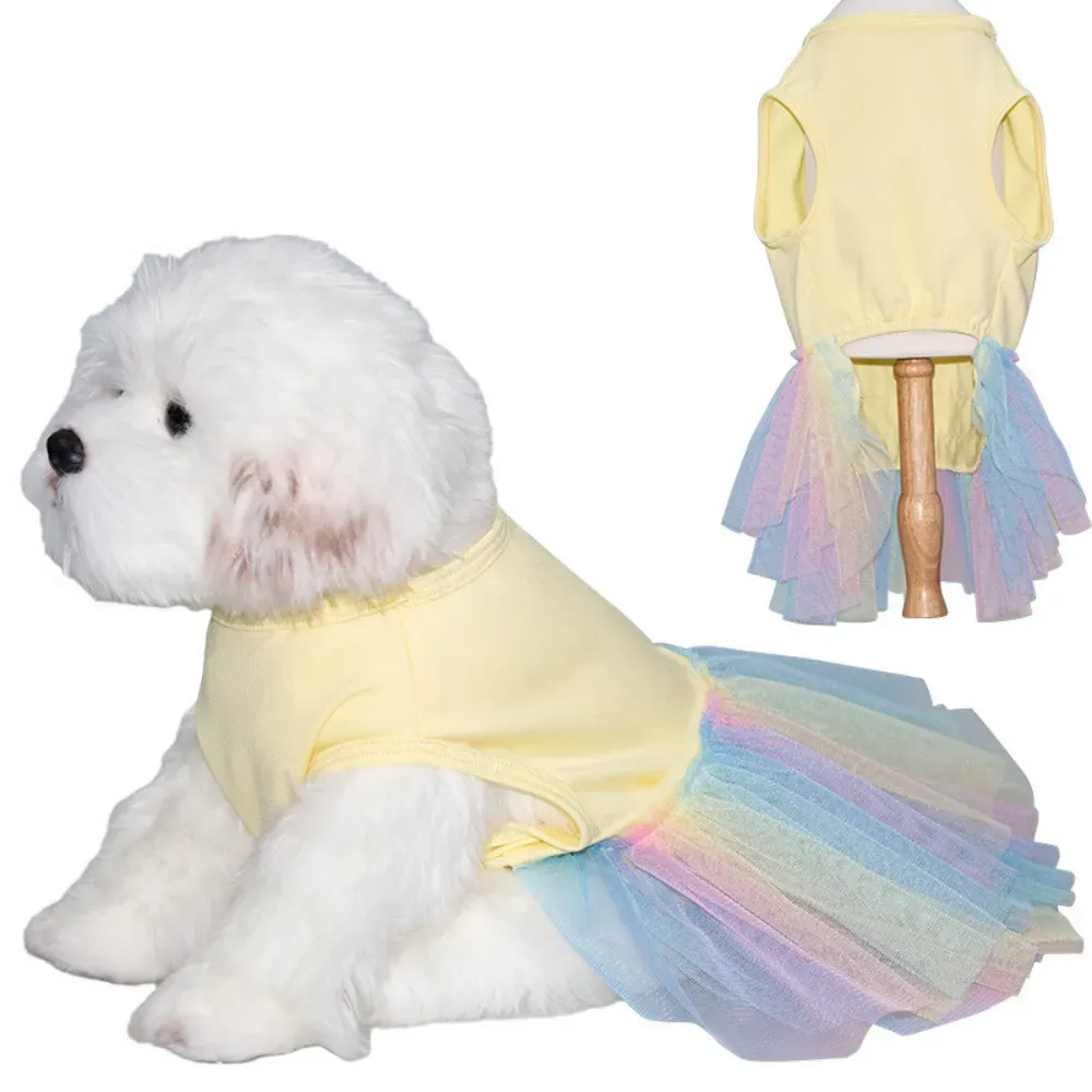 Perfect for pet boutiques and online stores, this princess-inspired pet clothing is crafted from breathable, lightweight fabric to keep pets cool and stylish.