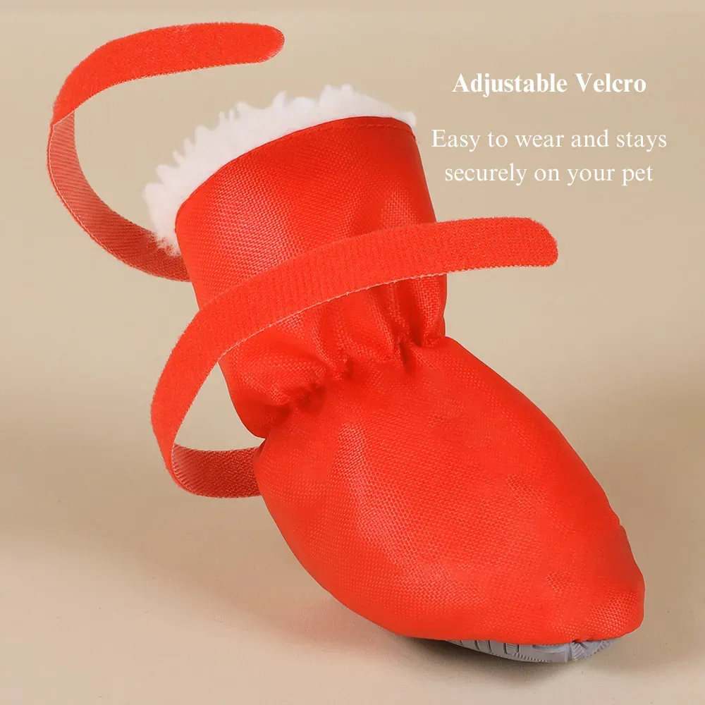 Warm, Waterproof, Non-Slip Winter Boots for Pets