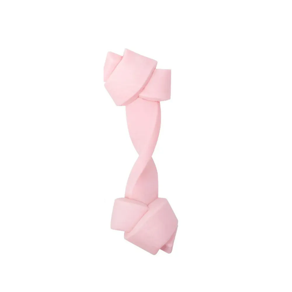 Chew Toy Rubber Twist Durable for Teeth Cleaning for Dog