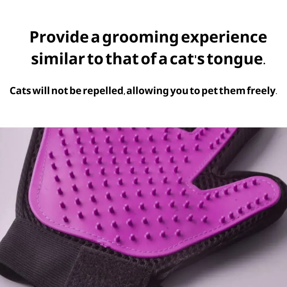 Pet Grooming Gloves Bath & Massage