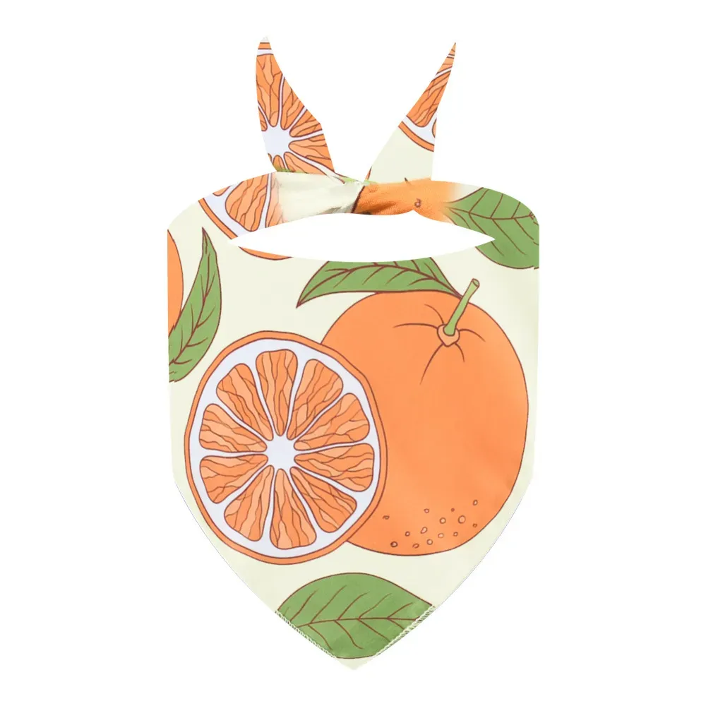 Summer Fresh Fruit Cute Pet Bandana Bib for Pets (10) Easy to clean, machine washable pet bandana