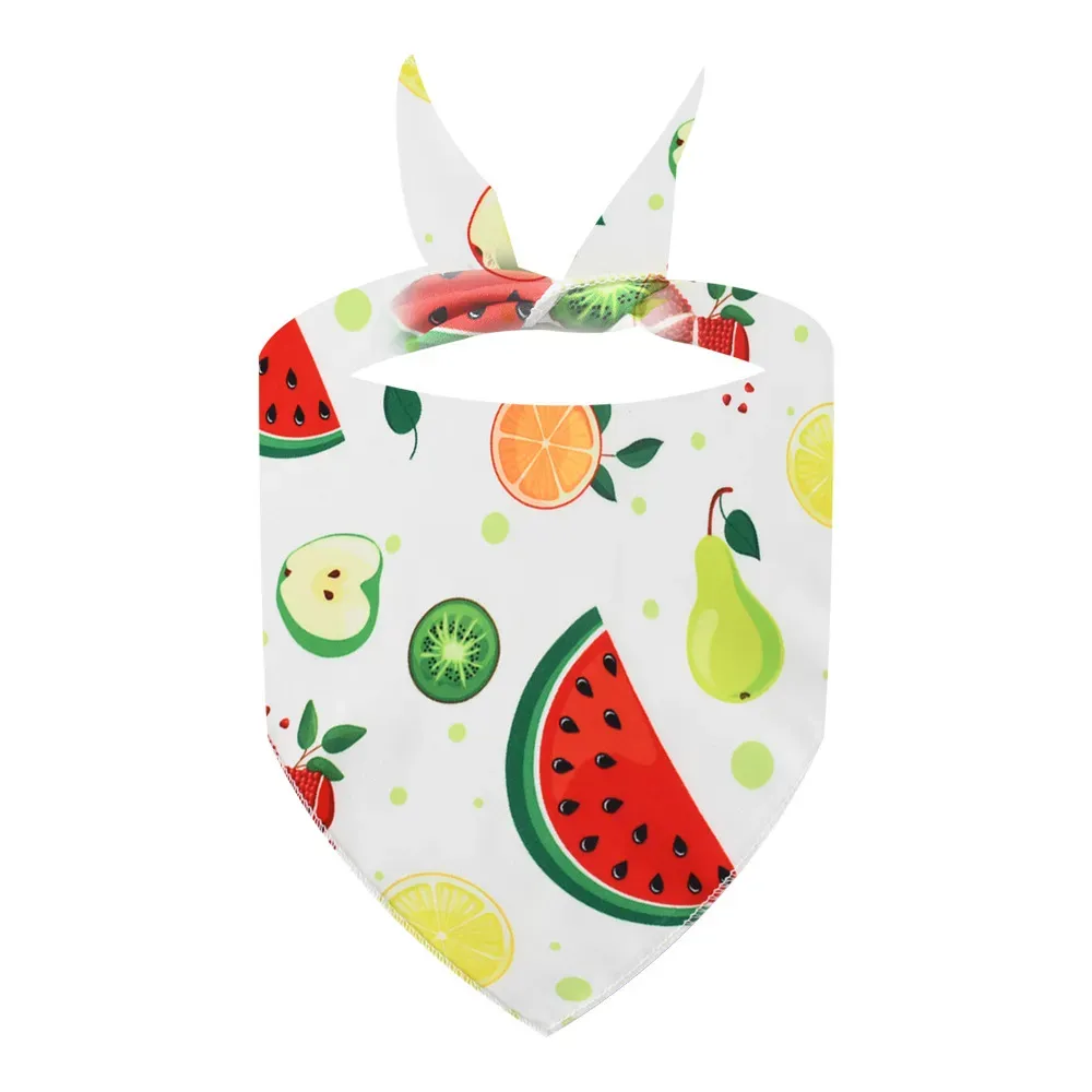 Summer Fresh Fruit Cute Pet Bandana Bib for Pets (11) Perfect for summer outings with your pet