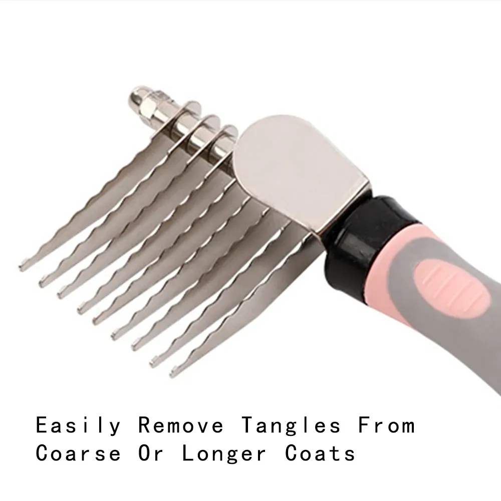 Stainless Steel Dog Dematting Comb