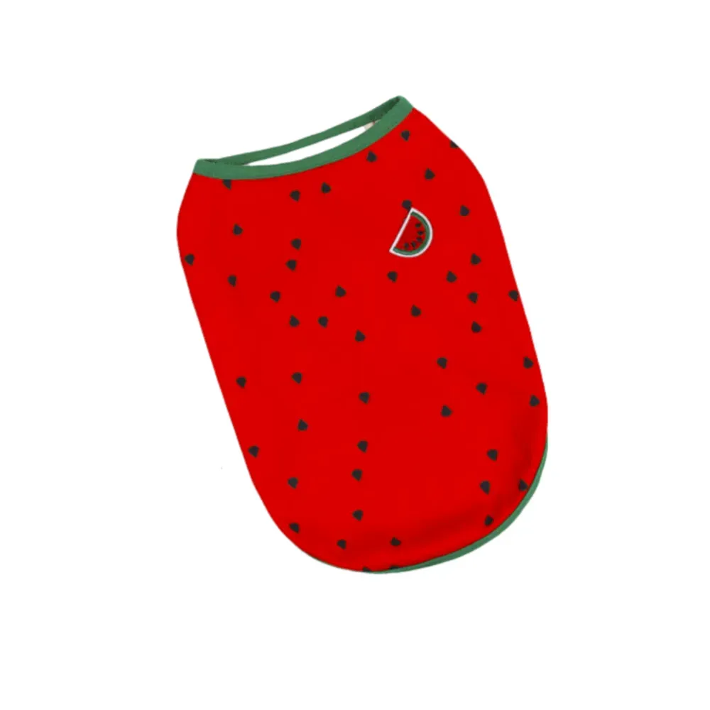 watermelon summer dog clothing