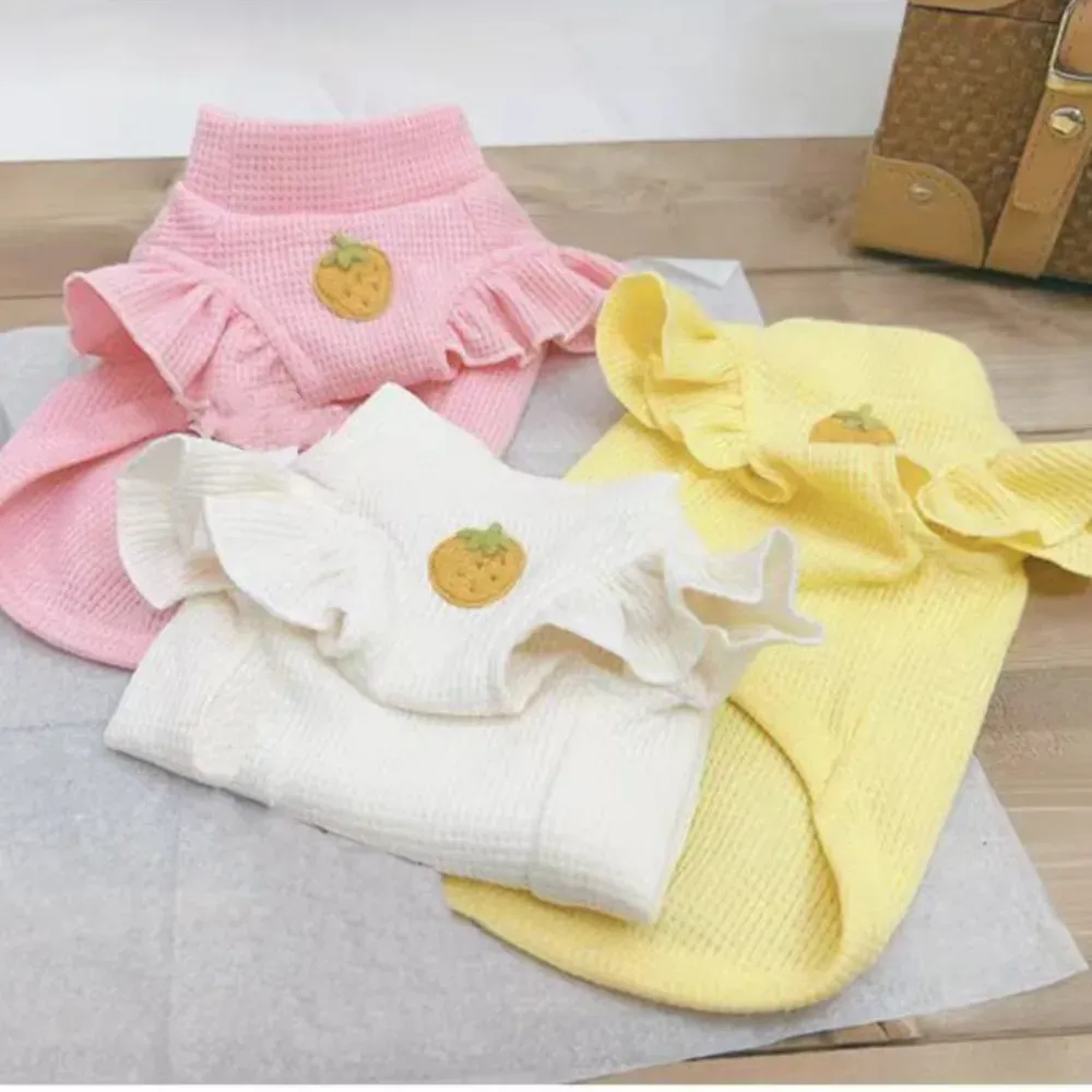 Printed Waffle Dog Short Sleeve wholesale