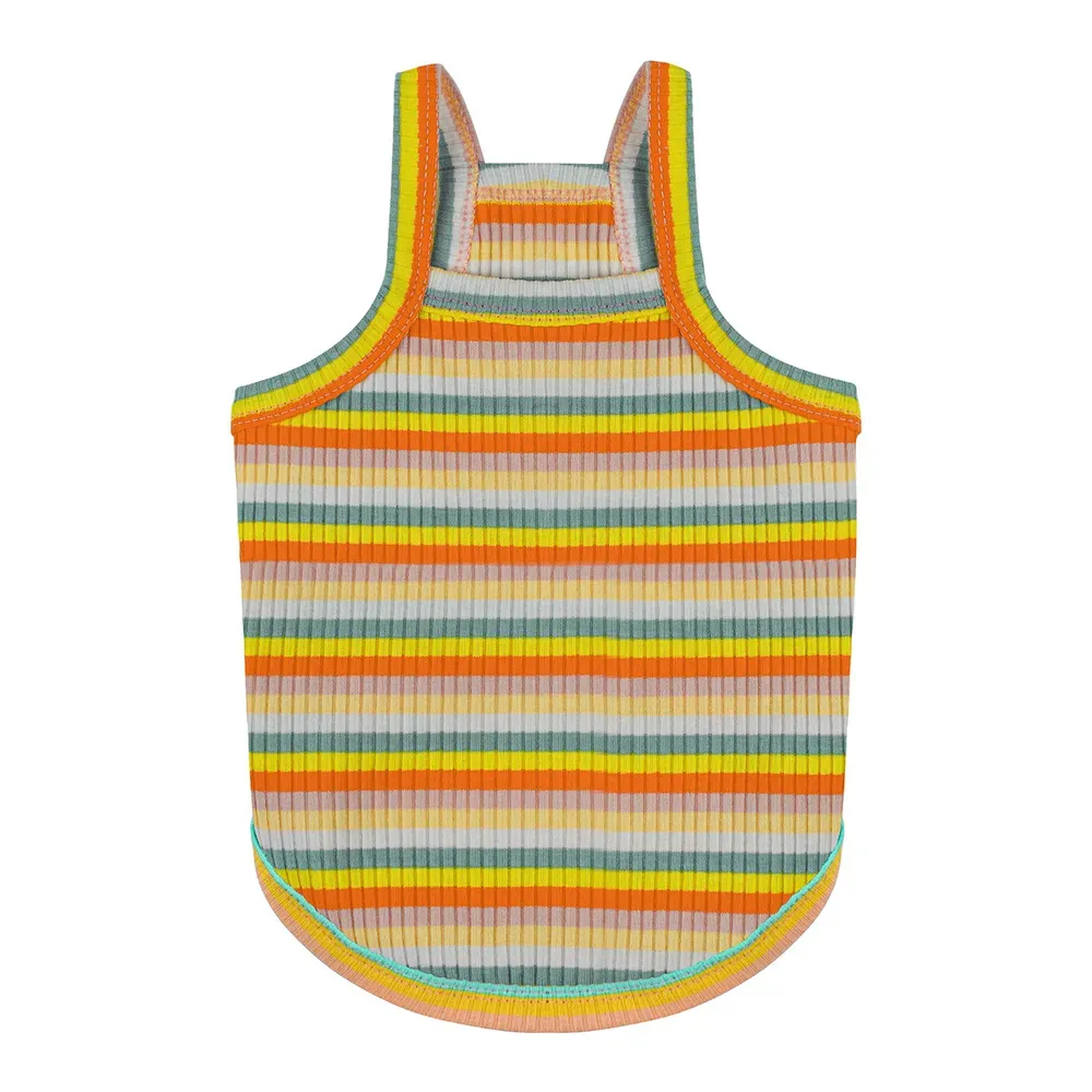 Perfect for Small Pets: This tank top is designed specifically for small dogs, puppies, and cats. Its flexible fit ensures comfort while still allowing freedom of movement.