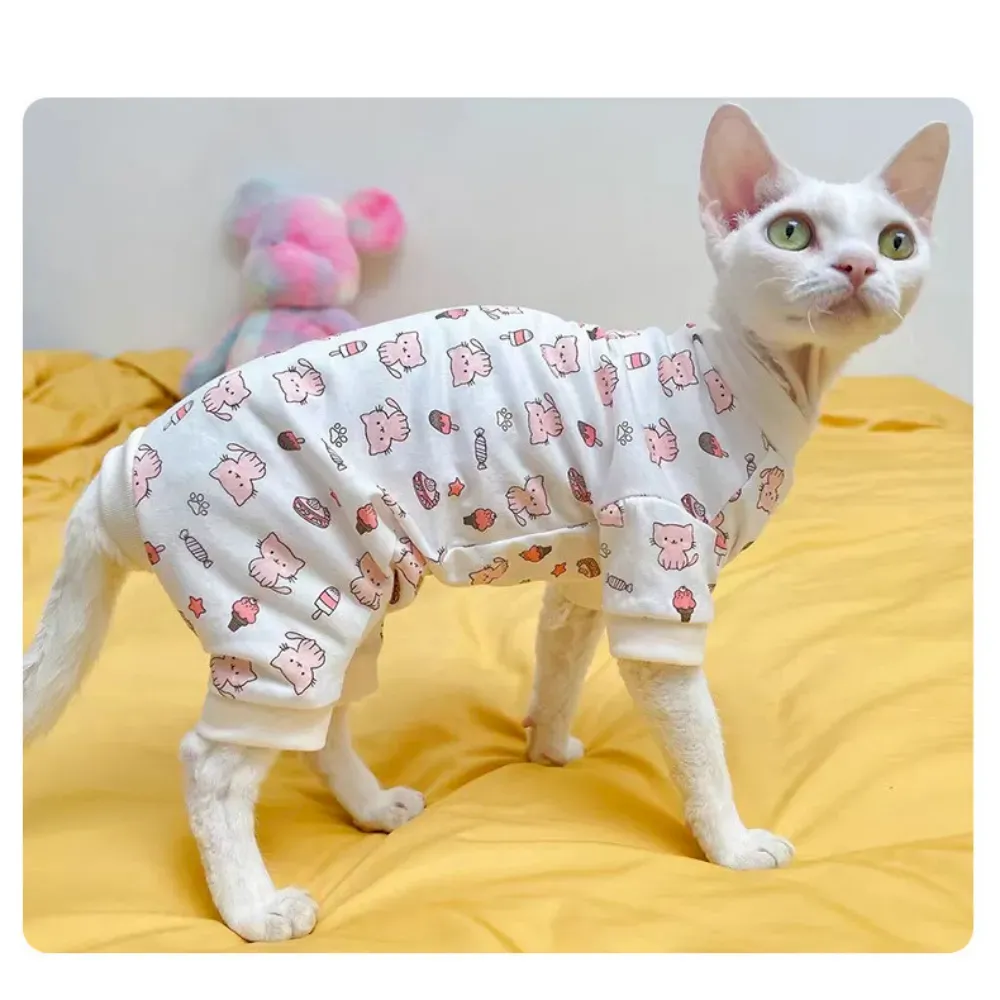 Cat Coat with Fleece Lining