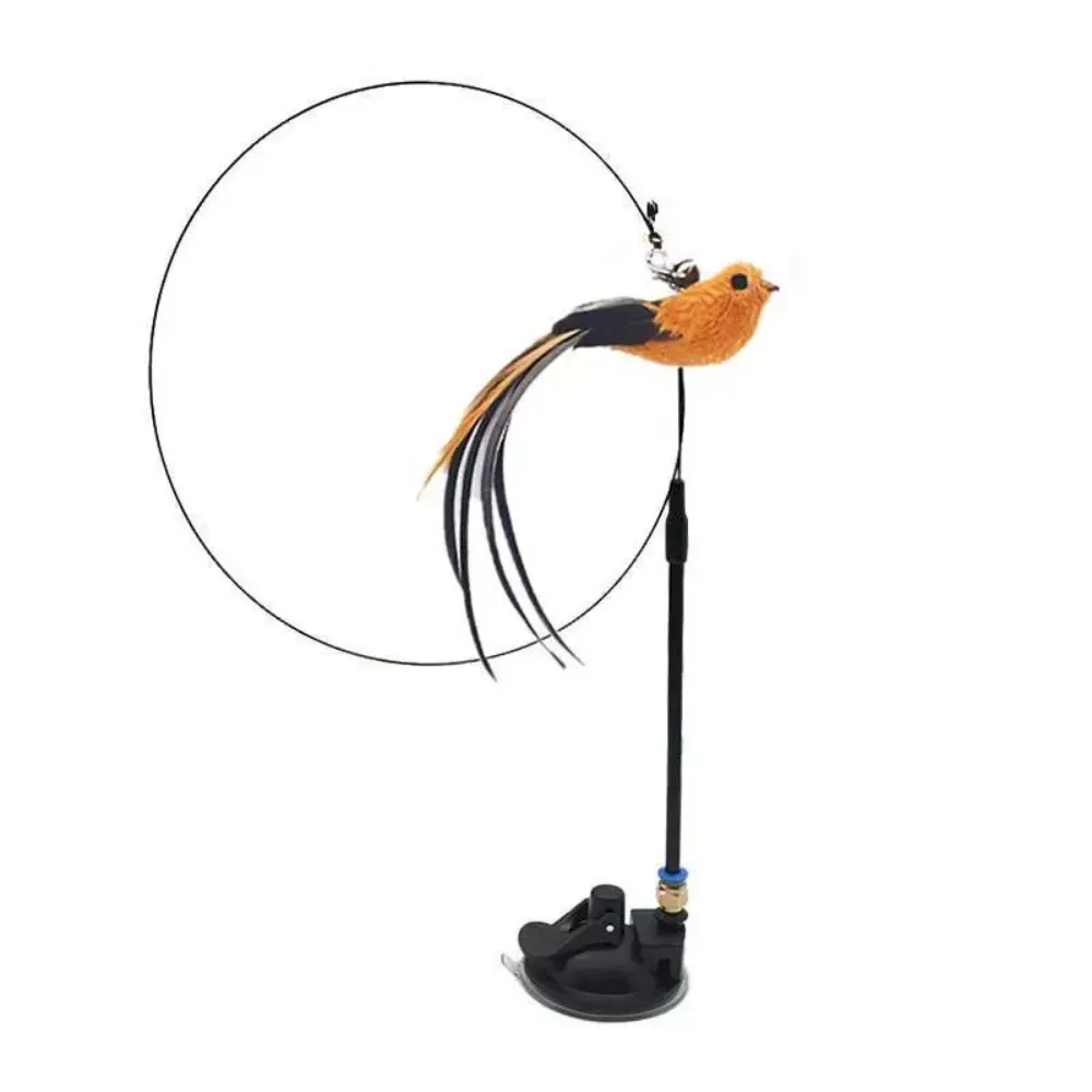 Cat Toy with Suction Cup Veda Bird Cat Toy with Suction Cup Wholesale