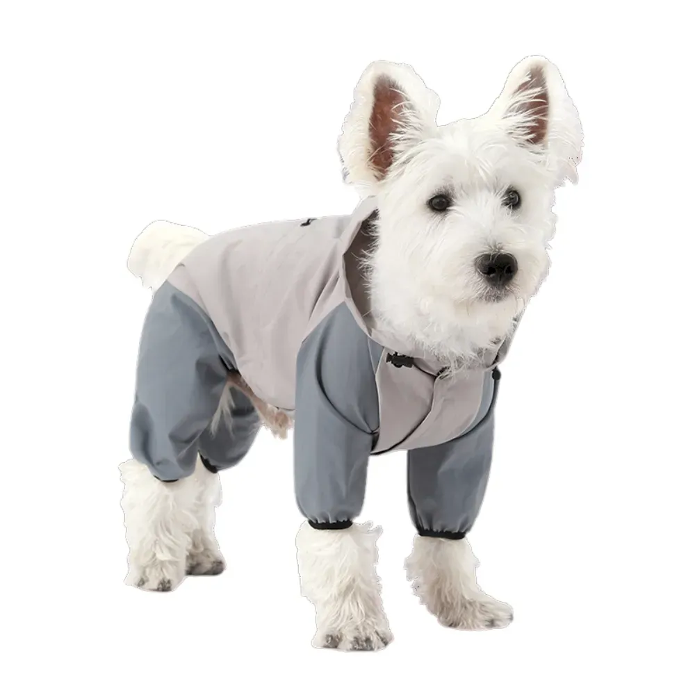 Dog Raincoat with D-Ring
