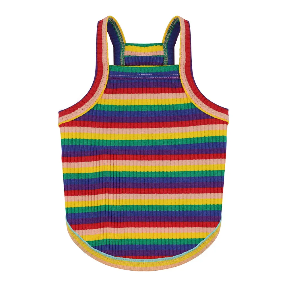 Breathable and Soft: Made from lightweight and breathable fabric, this tank top is ideal for warmer weather, keeping pets cool while they play and explore.