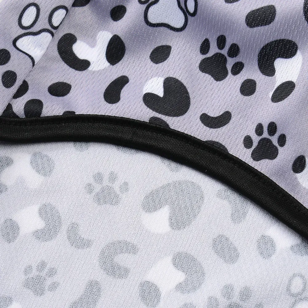 Summer Breathable Leopard Pet Vest for Dogs (8) Stretchy and flexible material for a comfortable fit and freedom of movement.