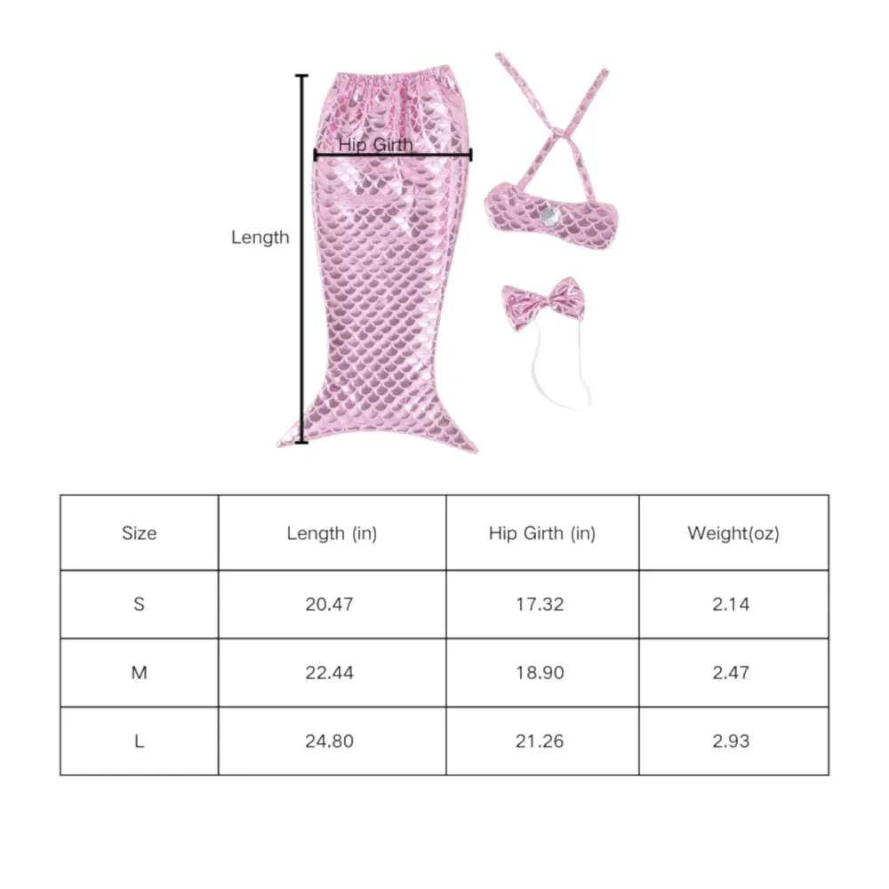 Mermaid style pet swimsuit size Mermaid style pet swimsuit size
