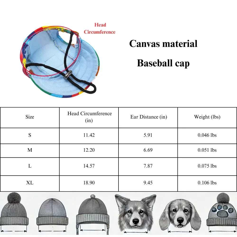 Dog Hat for Summer Use